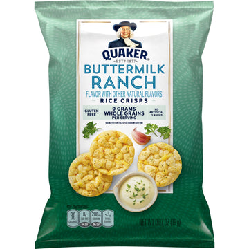 Quaker Rice Crisps, 4 Flavor Savory Mix, 15 Count