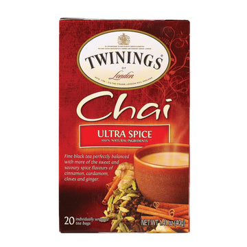 Twining Tea Chai Ultra Spice, 20 Ct