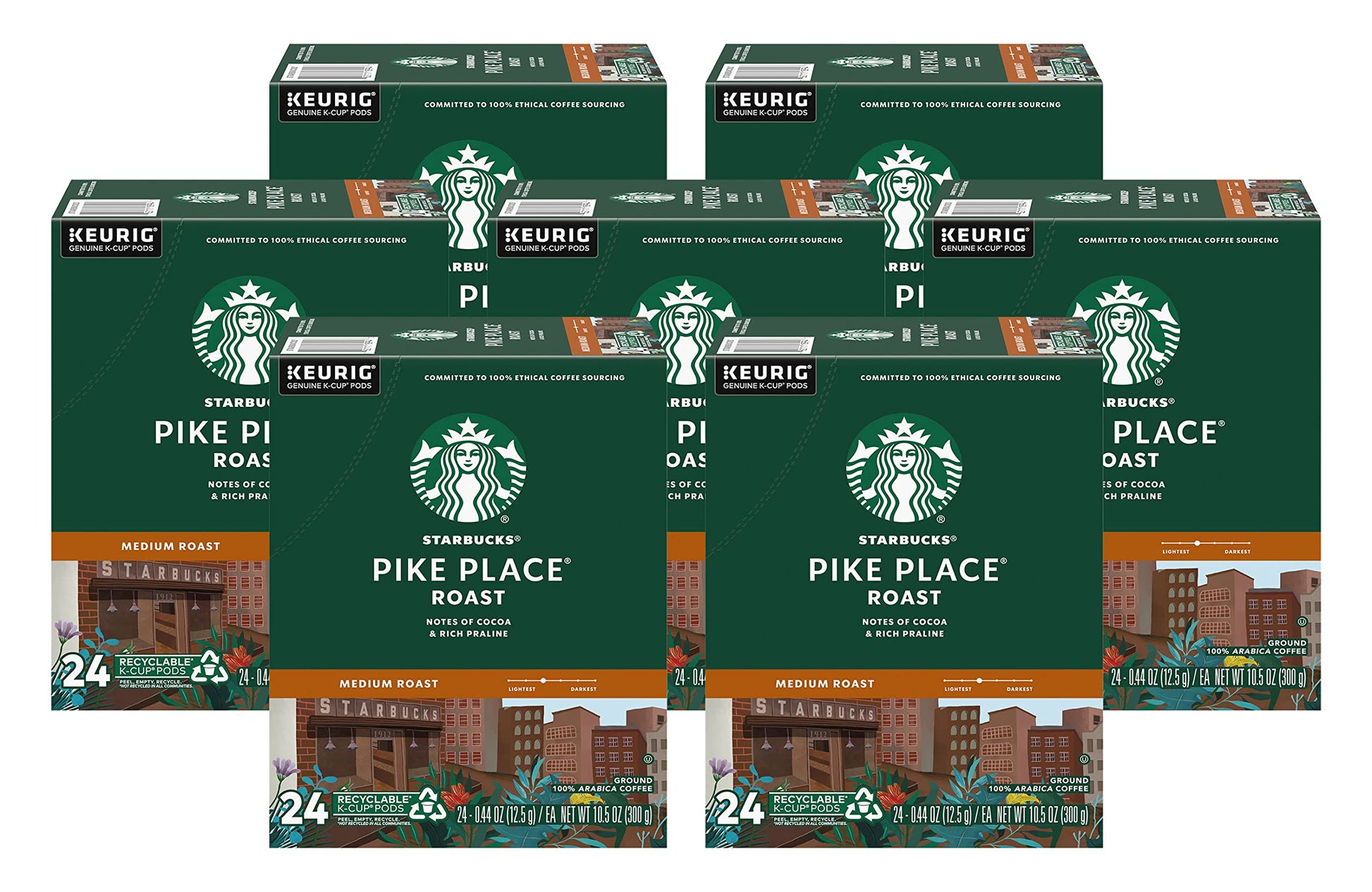 Starbucks Pike Place Roast Coffee K-Cups