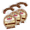 Toufayan Hearty Wheat Flatbread (3 Pack, 15 Flatbreads Total)
