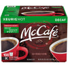 Mccafe Premium Roast Decaf Coffee, K-Cup Pods, 100 Count