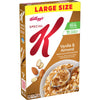 Kellogg's Special K Breakfast Cereal, Fiber Cereal, Family Breakfast, Vanilla and Almond, 16.1oz Box (1 Box)