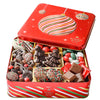 Holiday Gourmet Chocolate Candy Gift Basket with Keepsake Tray - Bonnie and Pop