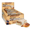 Fitcrunch Snack Size Protein Bars, Designed By Robert Irvine, 6-Layer Baked Bar, 3G Of Sugar & Soft Cake Core (9 Bars, Cinnamon