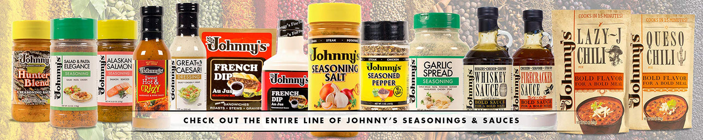 Johnny'S Garlic Spread And Seasoning, 18 Ounce