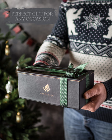 GARDEN ORGANIKA Tea Bags Variety Pack - Herbal Caffeine Free Sampler Set - 60 Count - 15 Flavors