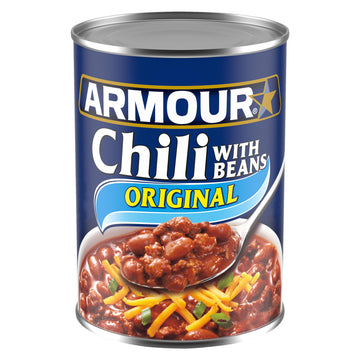 Armour Star Chili With Beans, 14 Oz. (Pack Of 12)