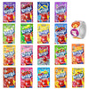 Kool Aid Packets Ultimate Variety - 18 Drink Mix Packets - Includes Cherry Grape Lemonade Mixed Berry Strawberry Tropical Punch And More Plus 5 Stickers By D.F. Stylish
