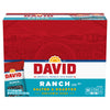 David Roasted And Salted Sunfower Seeds, Ranch Flavor, 1.625Oz. (Pack Of 12)