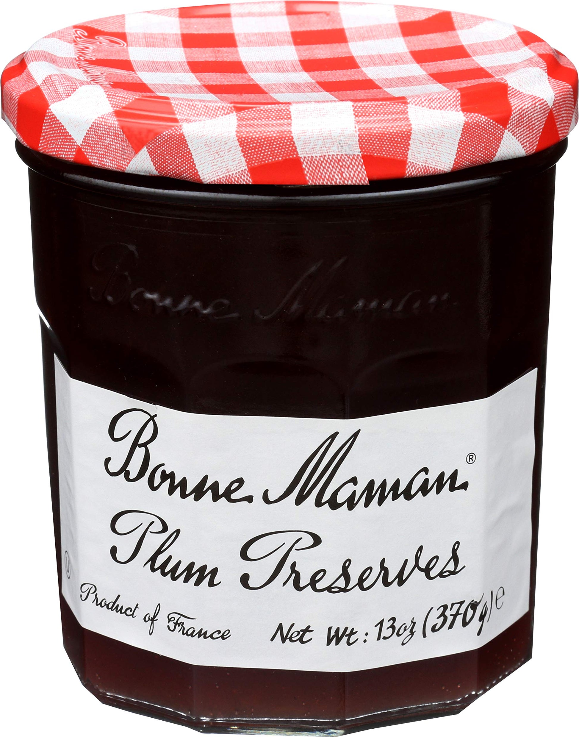 Bonne Maman Plum Preserves, 13-Ounce Jars (Pack of 6)
