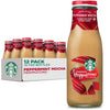 Starbucks Frappuccino, Coffee Drink, Peppermint Mocha, 13.7 fl oz Bottles (12 Pack), Iced Coffee