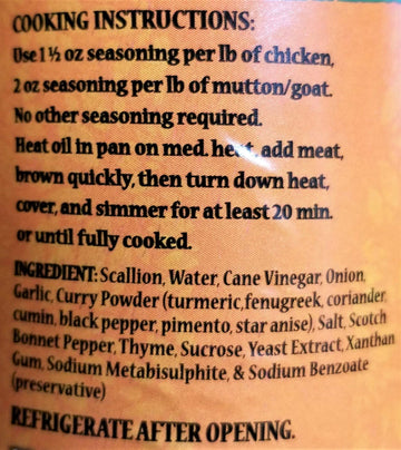 Spur Tree Jamaican Curry Seasoning – Experience Authentic Jamaican Taste – All-Natural And Fresh Ingredients – Curry Seasoning Jamaican – Curry Jamaican (10 Oz)