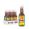 El Yucateco XXXtra Hot Habanero Hot Sauce, 4 oz (Pack of 6) - 11,250 Avg Scoville Units, Gluten-Free & Sugar-Free, Authentic Mex