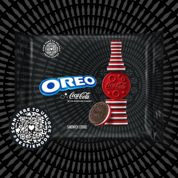 OREO Coca-Cola Sandwich Cookies, Limited Edition, 10.68 oz - Unique Flavor Combination, Perfect for Snacking or Sharing
