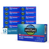 Wild Planet Wild Sardines In Water, No Salt Added, Tinned Fish, Non-Gmo, Sustainable 4.4 Ounce , (Pack Of 12)