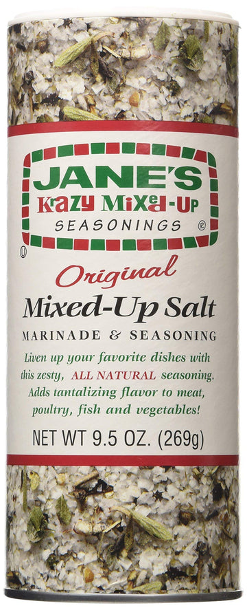 Jane s Krazy Mixed-Up Original Salt Blend, 9.5 Ounce (Pack of 2)
