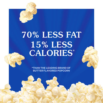 ACT II Light Butter Microwave Popcorn, 6 Bags, 2.75 Ounce Each, Pack of 6