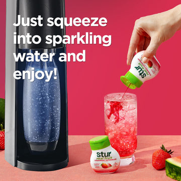 Stur Soda Machine Flavors Variety Pack | Naturally Sweetened | High In Vitamin C & Antioxidants | Sugar Free | Zero Calories | K