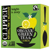 Clipper Tea Green Tea & Lemon Teabags - Usda Organic, Great Hot Or Iced - Bright, Zippy, Natural, Fair & Delicious - 50 Tea Bags