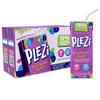 PLEZi Fruit Juice Boxes For Kids, Blueberry Blast - Low Sugar Drinks with Dietary Fiber, Healthy Vitamin C, and Potassium Electr