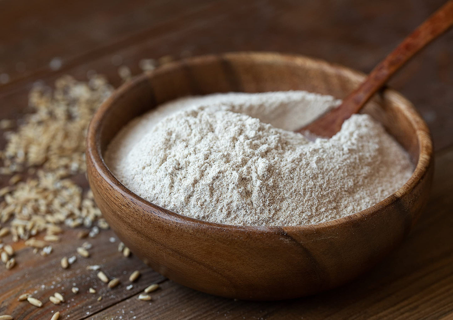 Food To Live Organic White Rye Flour, 1 Pound - Non-Gmo, Unbleached, Light, Medium Protein, Vegan, Kosher, Finely Milled Berries