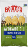 Boulder Canyon, Chips Potato Avocado Oil Sea, 5.25 Ounce