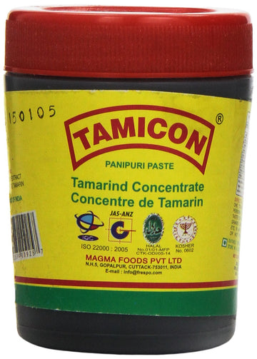 Tamicon Tamarind Concentrate - Authentic Sweet & Sour Tamarind Paste for Curries, Dips & Soups, 7.05 Oz (Pack of 1)