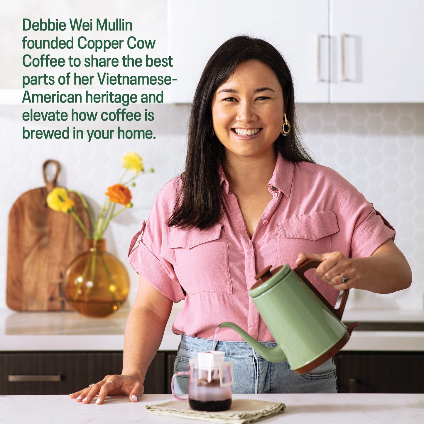 Copper Cow Coffee Premium Vietnamese Coffee: Single-Serve Salted Caramel Coffees (Includes: 16 Salted Caramel Coffees)