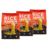 Lotus Foods Organic Millet & Brown Rice Ramen - Gluten Free Ramen Noodles, Whole Grain Ramen Noodles, Organic Vegan Ramen, Low Sodium Rice Noodles, Organic, Gluten-Free, Vegan - 10 Oz Bags (Pack Of 3)
