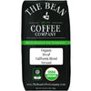 The Bean Organic Coffee Company Water Processed DECAF California Blend, Medium Roast, Ground Coffee, 16-Ounce Bag, Caf Molido