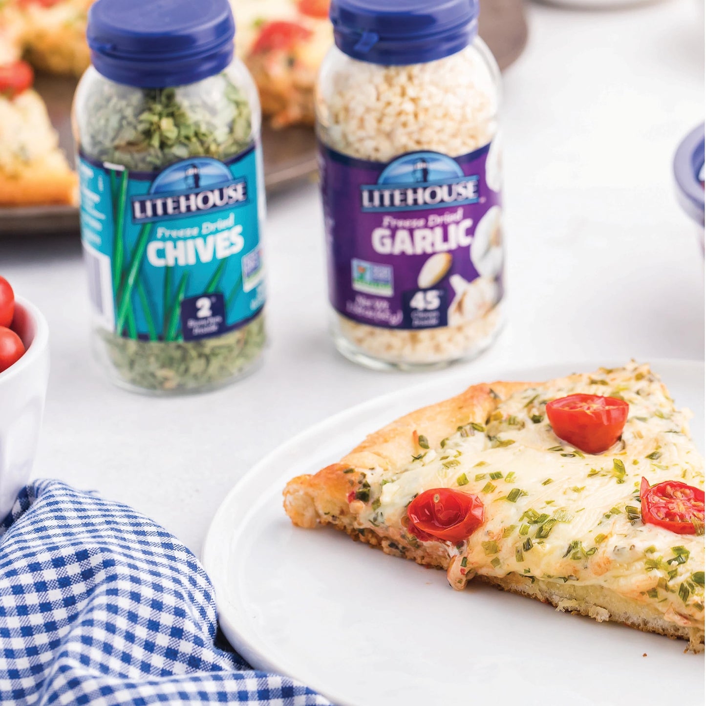 Litehouse Freeze Dried Chives - Chives Dried, Substitute For Chives Fresh Organic, 1 Jar Equal To 2 Chives Fresh Bunch, Chives F