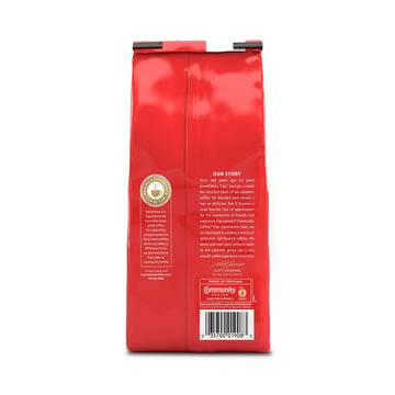 Community Coffee Pecan Praline Flavored 72 Ounces, Medium Roast Ground Coffee, 12 Ounce Bag (Pack Of 6)