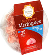 Krunchy Melts Original Sugar Free Meringue Cookies, Strawberry Flavor, 2 Oz, Fat Free, Gluten Free, Dairy Free, Keto Friendly
