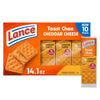 Lance Sandwich Crackers, Toastchee Cheddar, 10 Individually Wrapped Packs, 6 Sandwiches Each