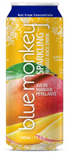 blue monkey Sparkling Juice, 55%, Mango, (Pack of 12)