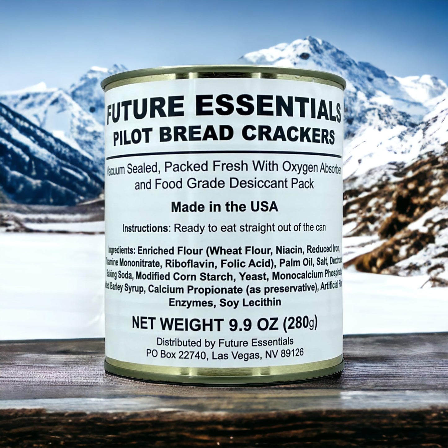 Future Essentials Canned Sailor Pilot Bread (Half-Case (1 Can))
