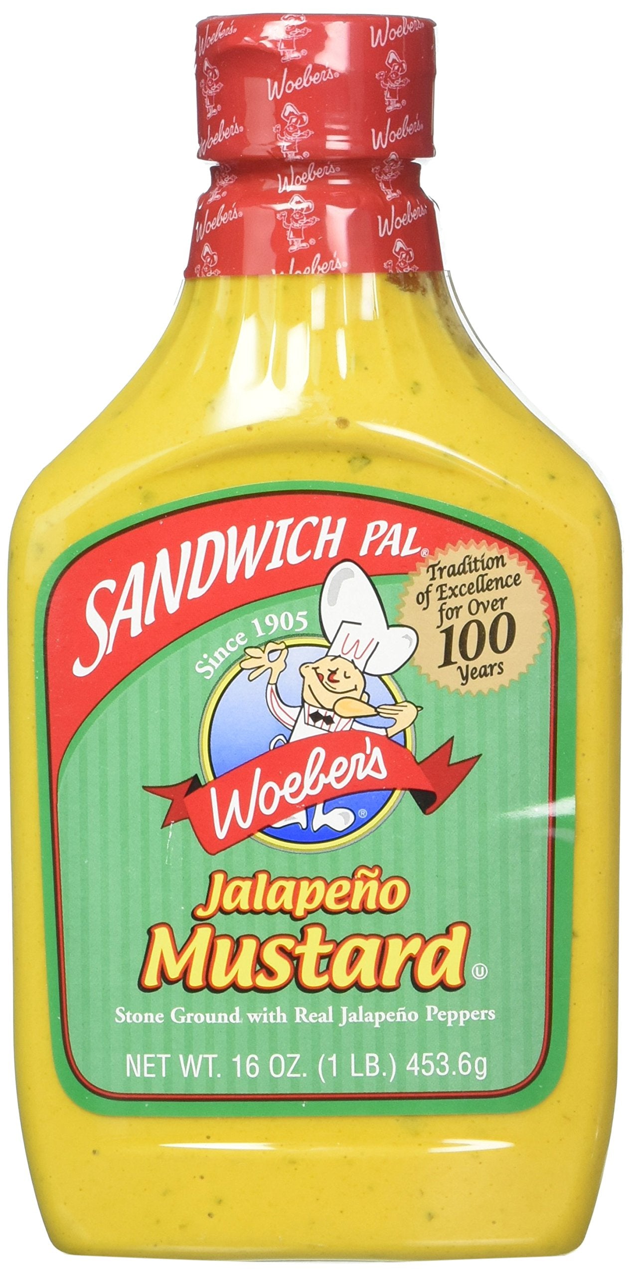 Woeber Mustard Sandwich Pal Jalapeno