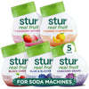 Stur Soda Machine Flavors Variety Pack | Naturally Sweetened | High in Vitamin C & Antioxidants | Sugar Free | Zero Calories | K