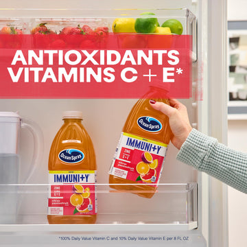 Ocean Spray Immunity Citrus Passionfruit Flavored Juice Drink, 50.7 Fl Oz Bottle (Pack Of 1)