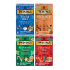 Twinings Holiday Variety Pack Tea Bags, Christmas Tea, Winter Spice, Gingerbread Joy, Peppermint Cheer, 20 Count (Pack of 4), En