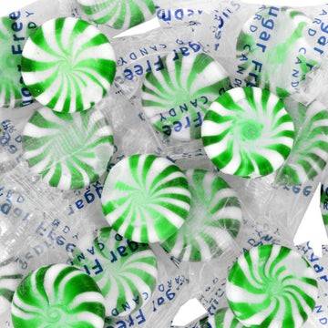 Coastal Bay Confections (1) Bag Sugar Free Starlight Mints With Natural Spearmint Oil Fat Free Sweetened With Splenda