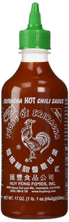 Huy Fong - Sriracha Hot Chili Sauce (Net Wt. 17 Oz.) - 3 Pack