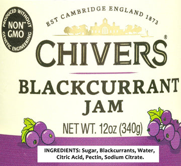 Chivers Blackcurrant Jam 340G