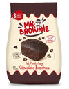 Mr. Brownie Chocolate Brownies | 8 Individually Wrapped Brownie Bites | Snack Packs For Kids & Adults | Real Belgian Chocolate