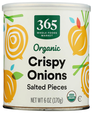 365 by Whole Foods Market Organic Crispy Onions 6 Ounce