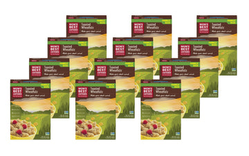 Mom'S Best Toasted Wheatfuls Flavored Cereal, No High Fructose Corn Syrup, 23 Ounces (Pack Of 12)