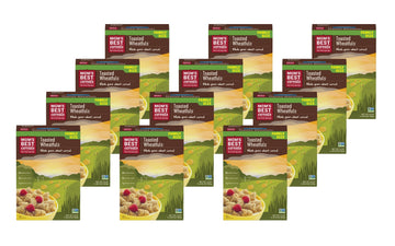 Mom s Best Toasted Wheatfuls Flavored Cereal, No High Fructose Corn Syrup, 23 Ounces (Pack Of 12)