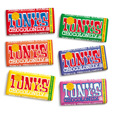Tony'S Chocolonely Super Duper Milk Bundle - Belgium Chocolate, No Artificial Flavoring, Fairtrade & B Corp Certified - 6.35 Oz,