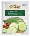 Mrs. Wages Sweet Pickles Refrigerator Mix, Easy Homemade Pickles, 1.9 oz Packet, Value Pack of 12