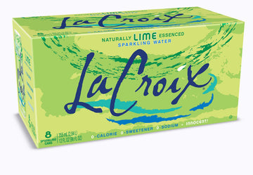La Croix Sparkling Water Lime 12 Oz (Pack Of 8)